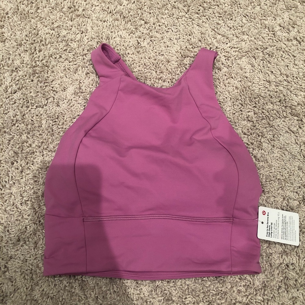 BNWT lululemon free to be serene bra *high neck.